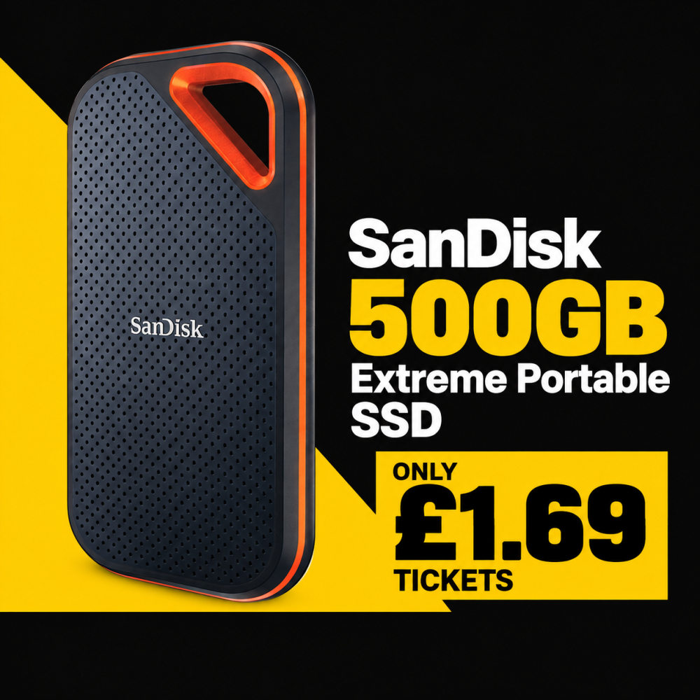 SanDisk 500GB Extreme Portable SSD